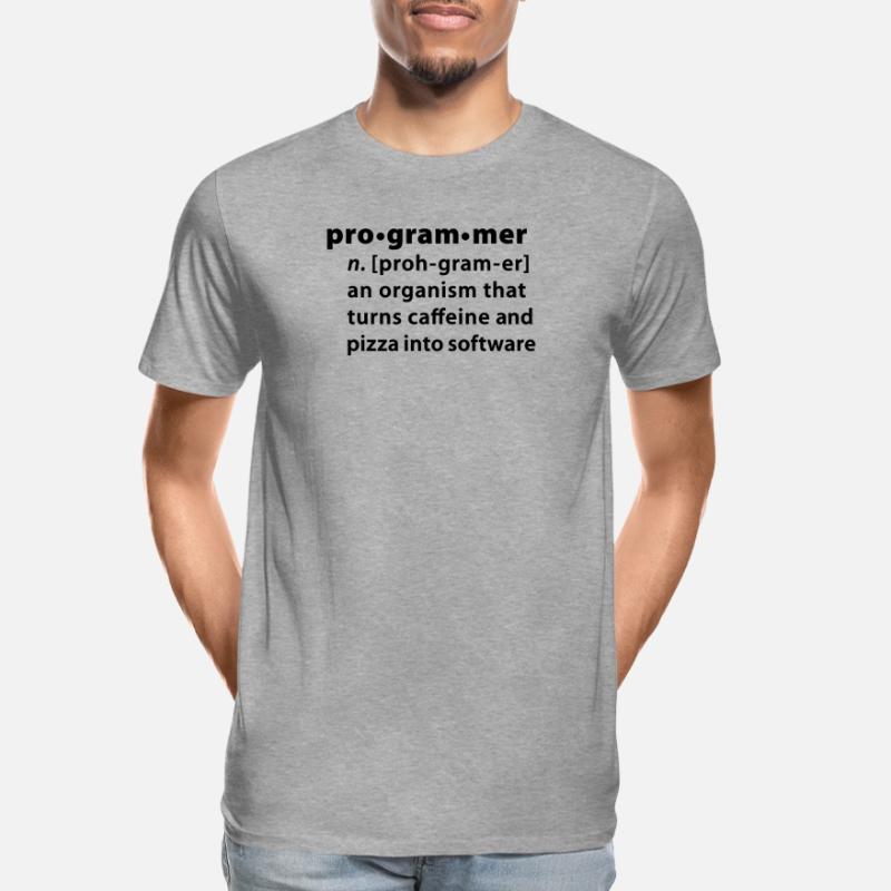 Programmer definition - Programmer la définition T-shirt bio Premium Homme