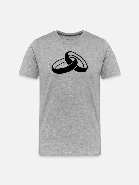 wedding - Men's Premium Organic T-Shirt - heather grey