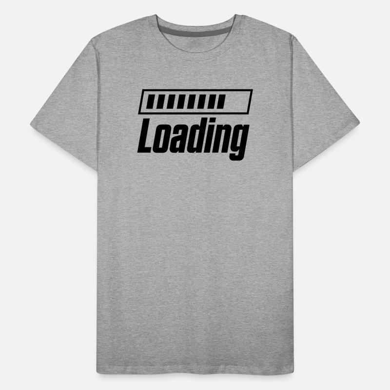 Loading Ladebalken Männer Premium Bio T-Shirt