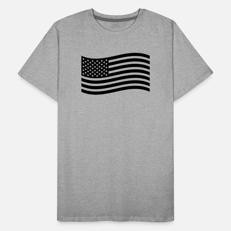 Utiliser des drapeaux T-shirt bio Premium Homme
