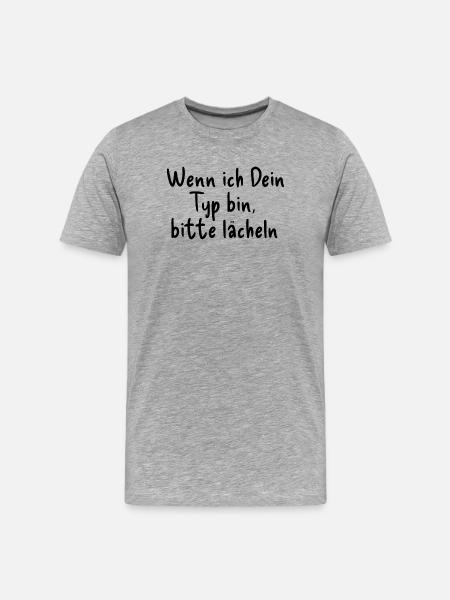 Si je suis ton genre - T-shirt bio Premium Homme - gris chiné