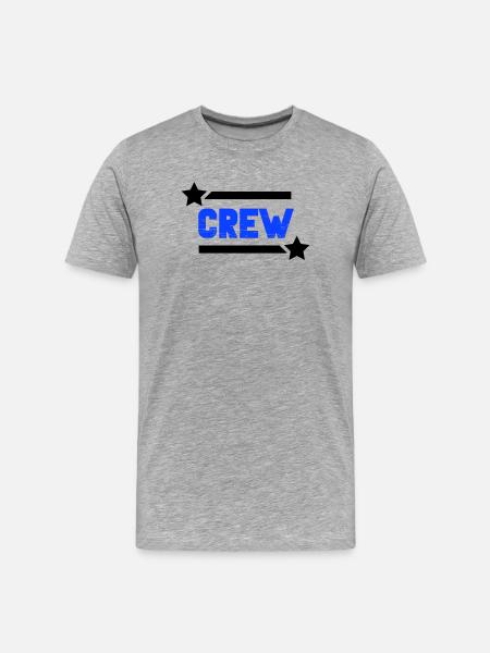 crew_-2- - T-shirt bio Premium Homme - gris chiné