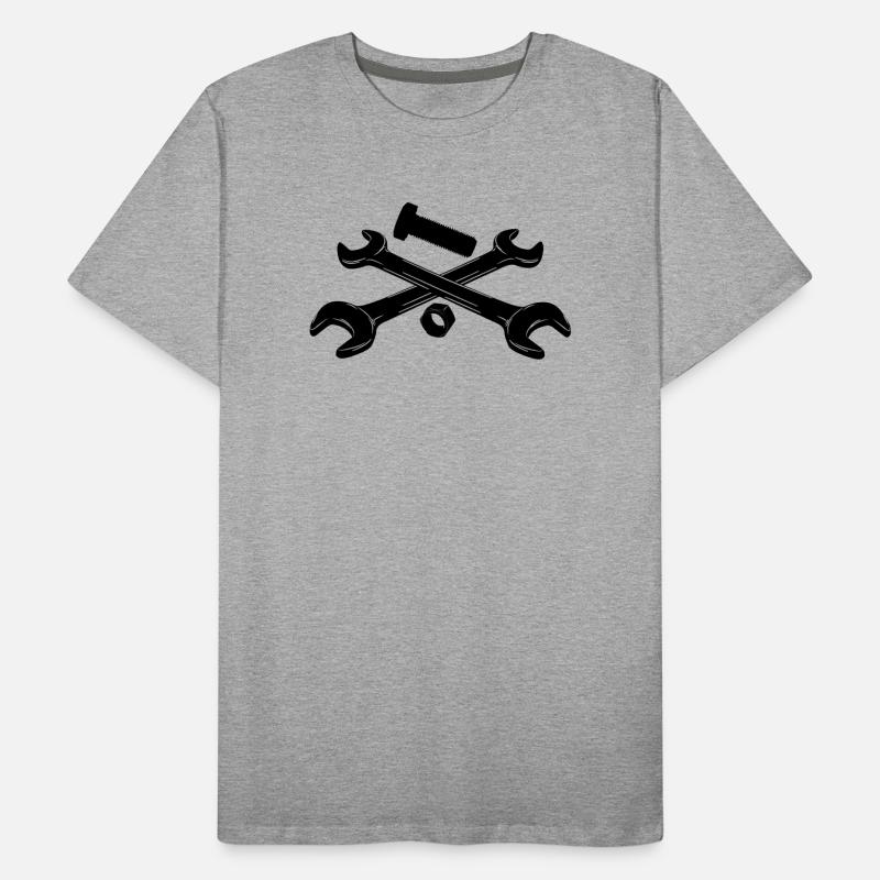 Wrenches bolt and nut Men's Premium Organic T-Shirt