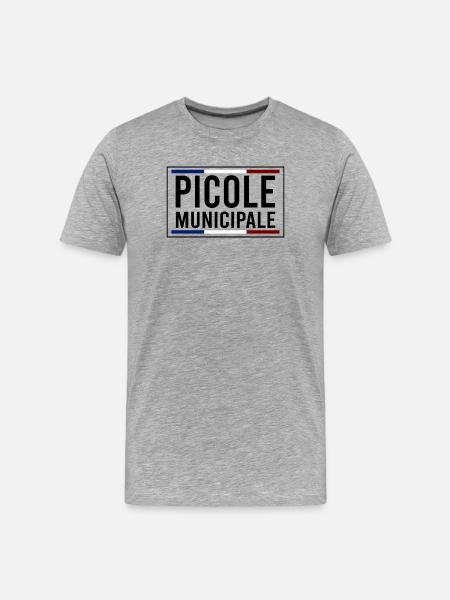 municipal picole - Men's Premium Organic T-Shirt - heather grey