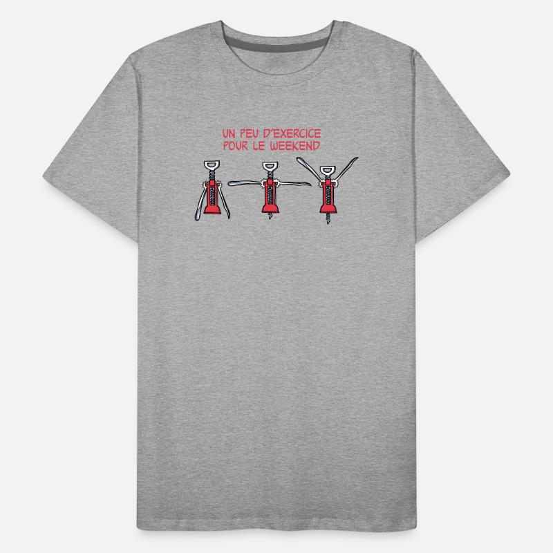Exercice pour le weekend T-shirt bio Premium Homme