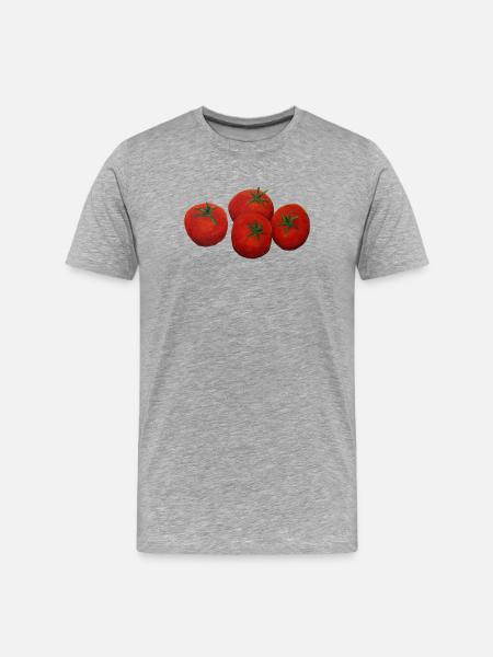 Tomates - T-shirt bio Premium Homme - gris chiné