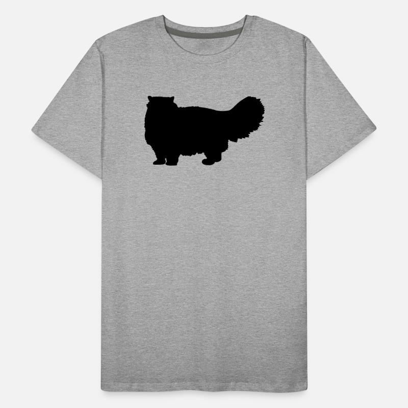 Chat persan T-shirt bio Premium Homme