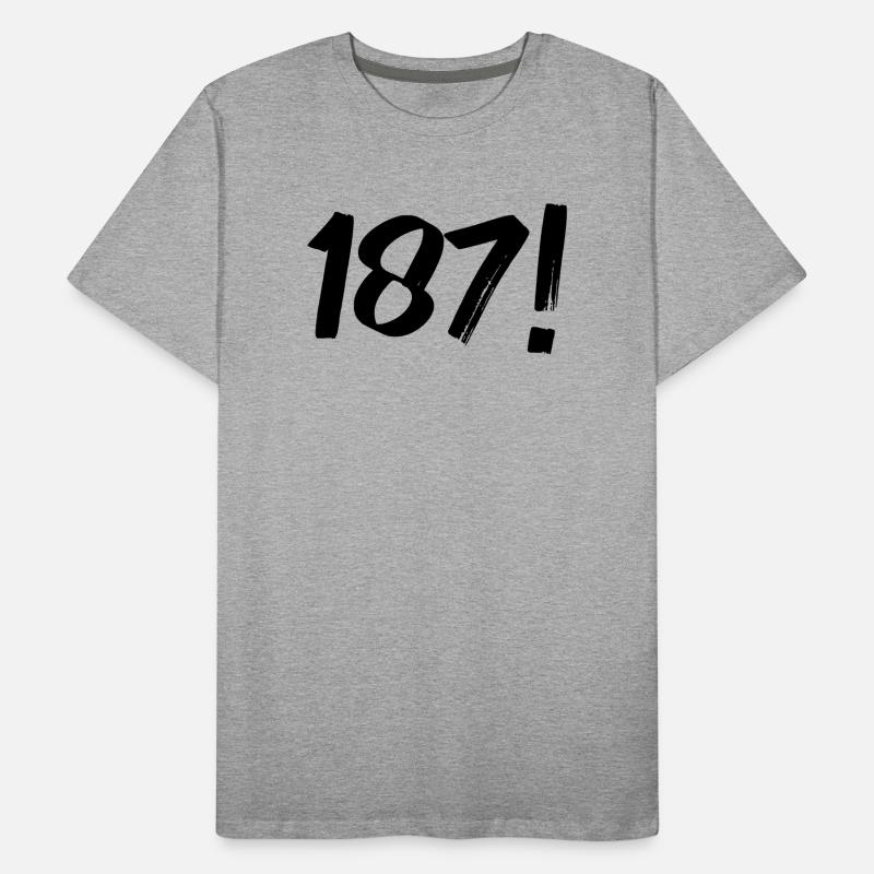 Numéros Un Huit Sept T-shirt bio Premium Homme