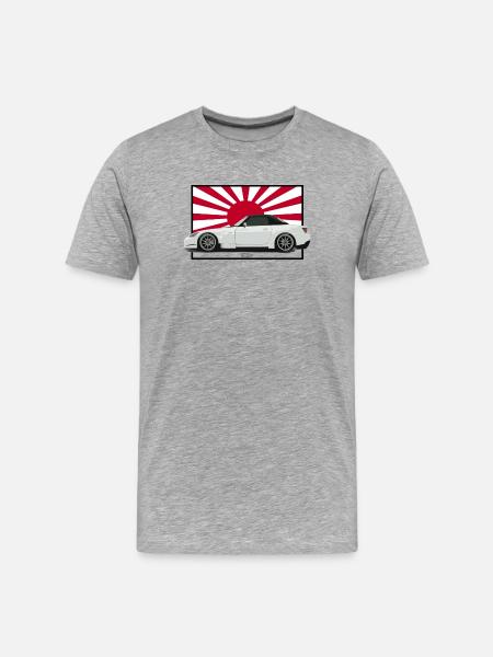 S2000 Swycar Edition - Men's Premium Organic T-Shirt - heather grey