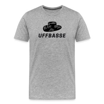 Wine Route - Men's Premium Organic T-Shirt - heather grey - Front - Damien (186cm)