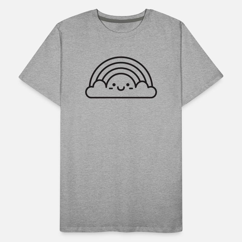 rainbow Men's Premium Organic T-Shirt
