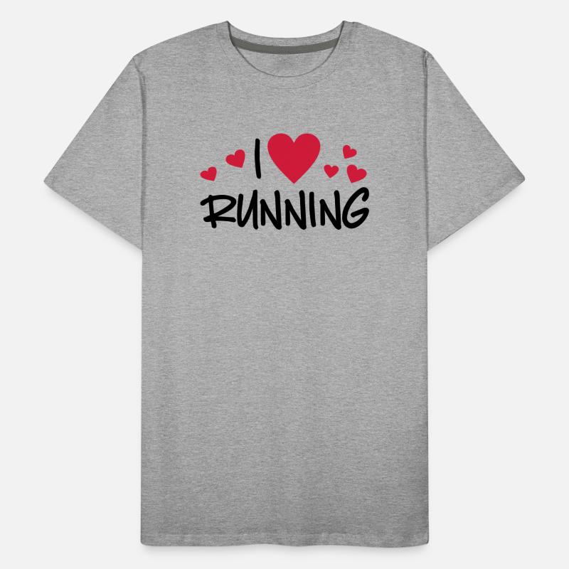 courir T-shirt bio Premium Homme