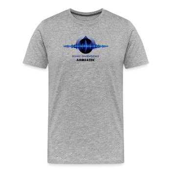 Electronic Music Festival - Men's Premium Organic T-Shirt - heather grey - Front - Damien (186cm)