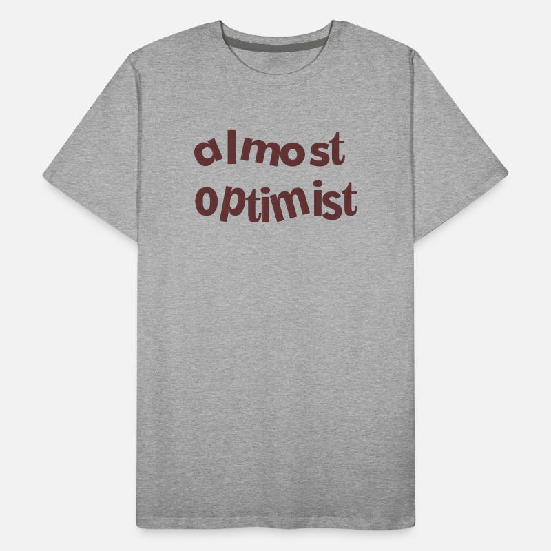 optimiste T-shirt bio Premium Homme