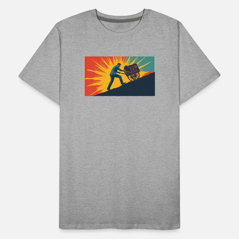 Aller plus loin T-shirt bio Premium Homme