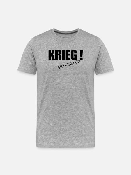 Get back on track - Men's Premium Organic T-Shirt - heather grey