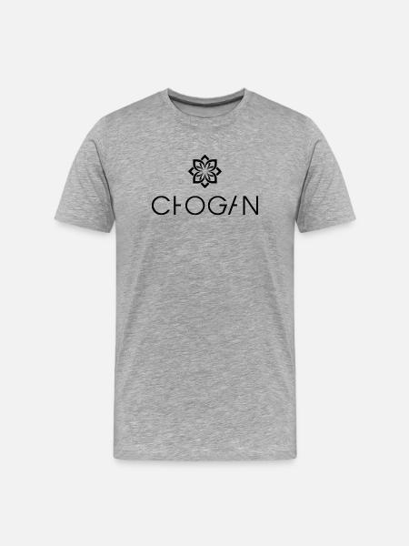 Chogan - T-shirt bio Premium Homme - gris chiné