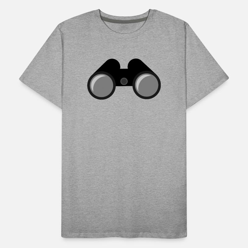 Fernglass Männer Premium Bio T-Shirt