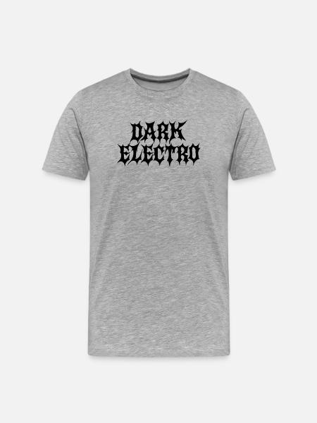 Dark Electro - Men's Premium Organic T-Shirt - heather grey