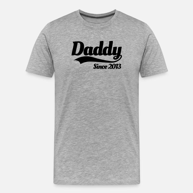Dandy since 2013 - Männer Premium Bio T-Shirt - Grau meliert