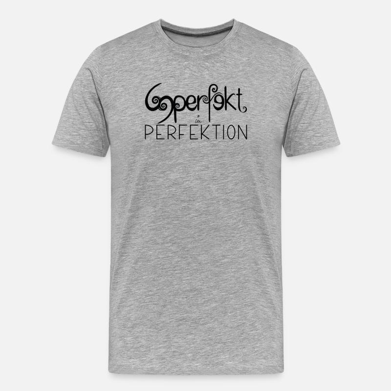 Statement - Men's Premium Organic T-Shirt - heather grey