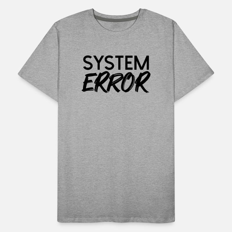 System failure Men's Premium Organic T-Shirt
