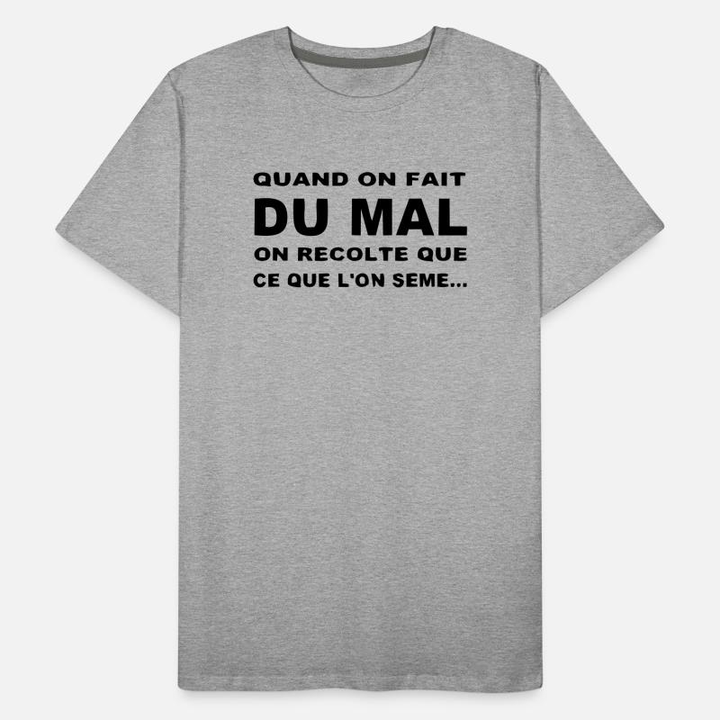 Karma T-shirt bio Premium Homme