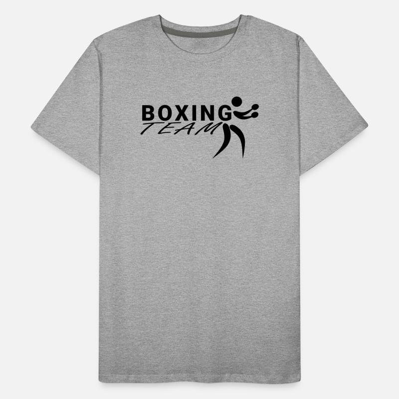 Équipe de boxe T-shirt bio Premium Homme