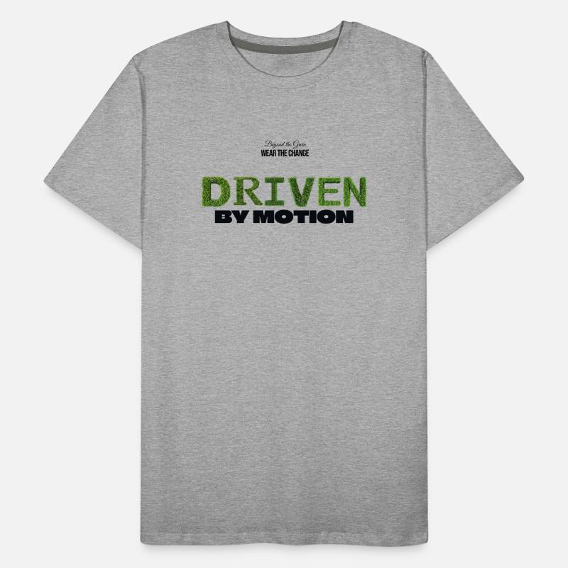 Driven by Motion Men's Premium Organic T-Shirt