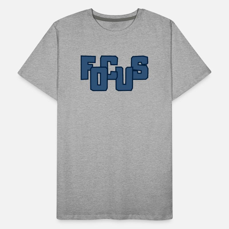 Fools Gras Lettres majuscules T-shirt bio Premium Homme