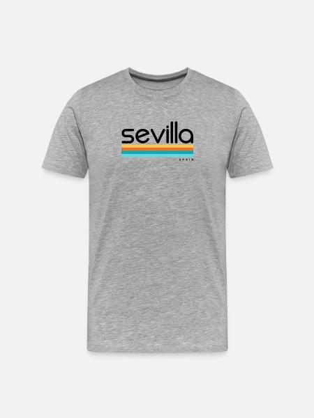 Sevilla - Spain - Spain - España - Men's Premium Organic T-Shirt - heather grey