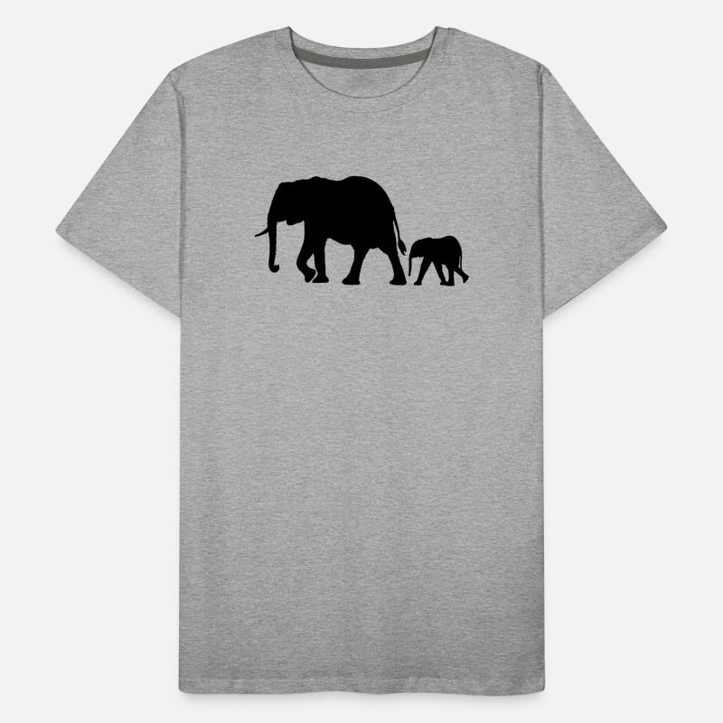 Eléphants T-shirt bio Premium Homme