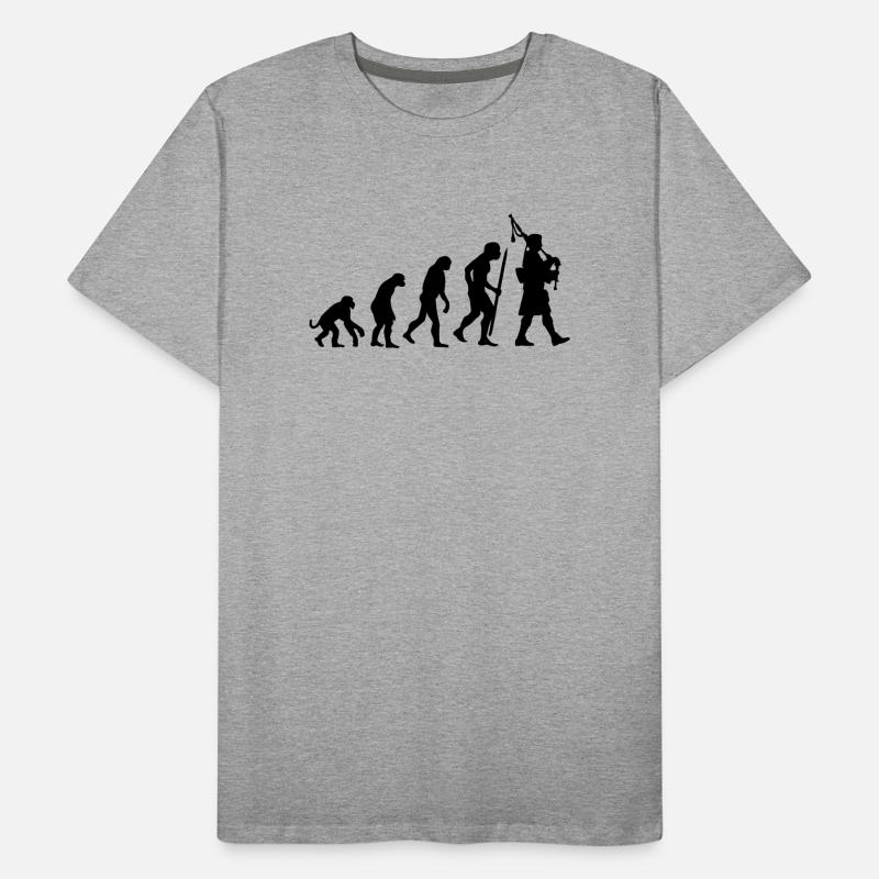 Evolution Pipebag Männer Premium Bio T-Shirt