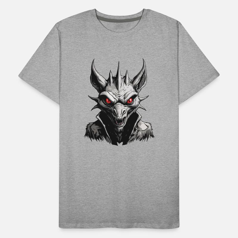 Chupacabra / Créature suceuse / Monstre /Espagne T-shirt bio Premium Homme