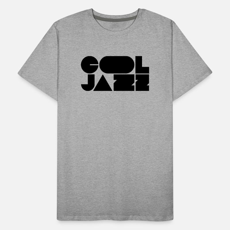 Logo jazz audacieux et cool T-shirt bio Premium Homme