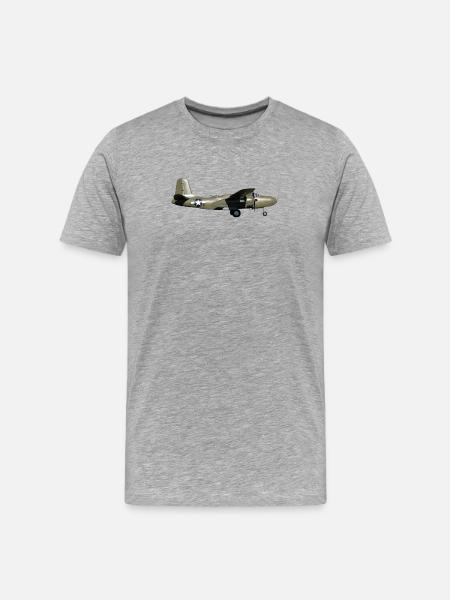 A-20 Havoc - T-shirt bio Premium Homme - gris chiné