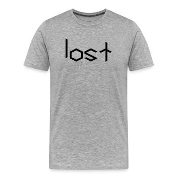 mustard gas - Men's Premium Organic T-Shirt - heather grey - Front - Damien (186cm)