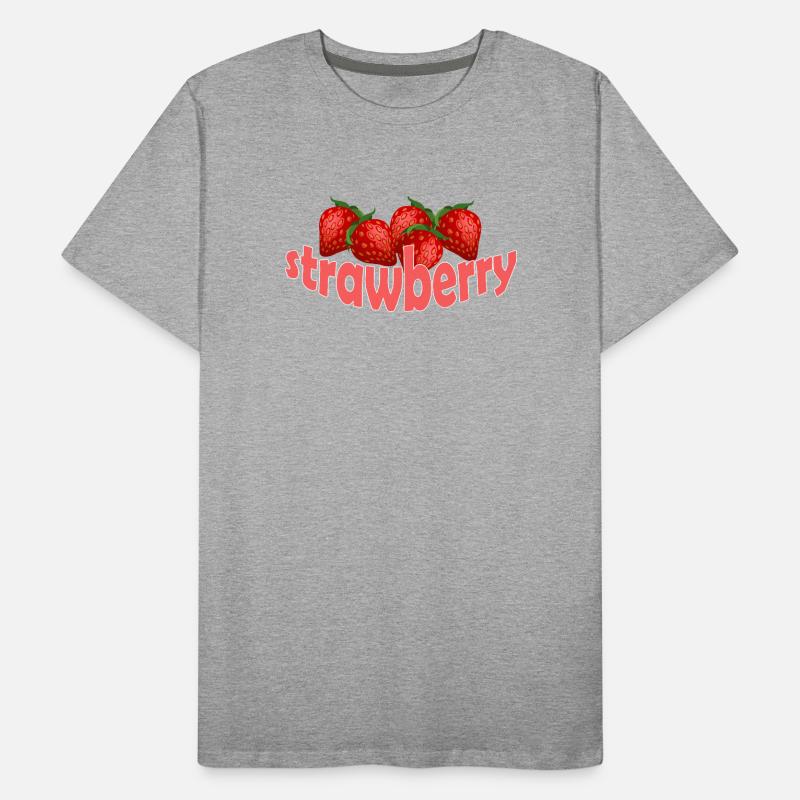 Fraise T-shirt bio Premium Homme