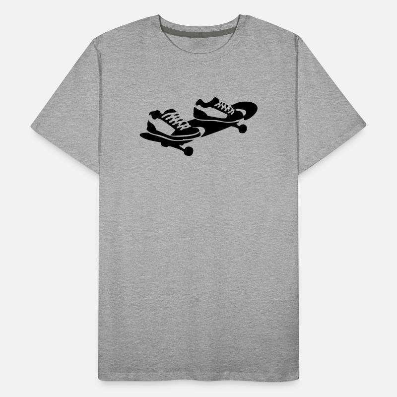 Skateboard Men's Premium Organic T-Shirt