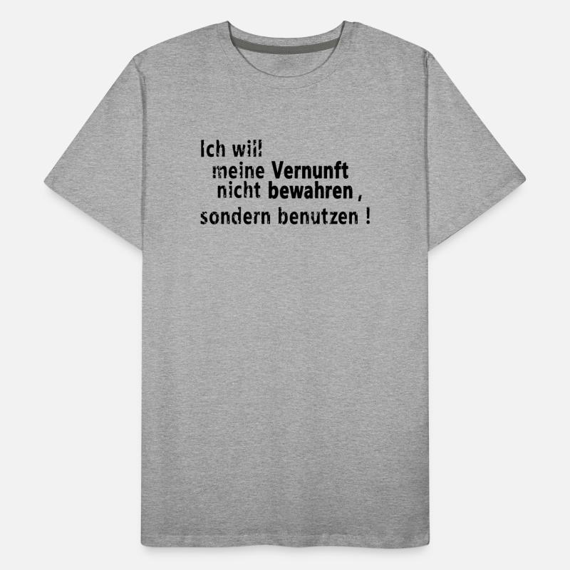 Keeping reason Men's Premium Organic T-Shirt