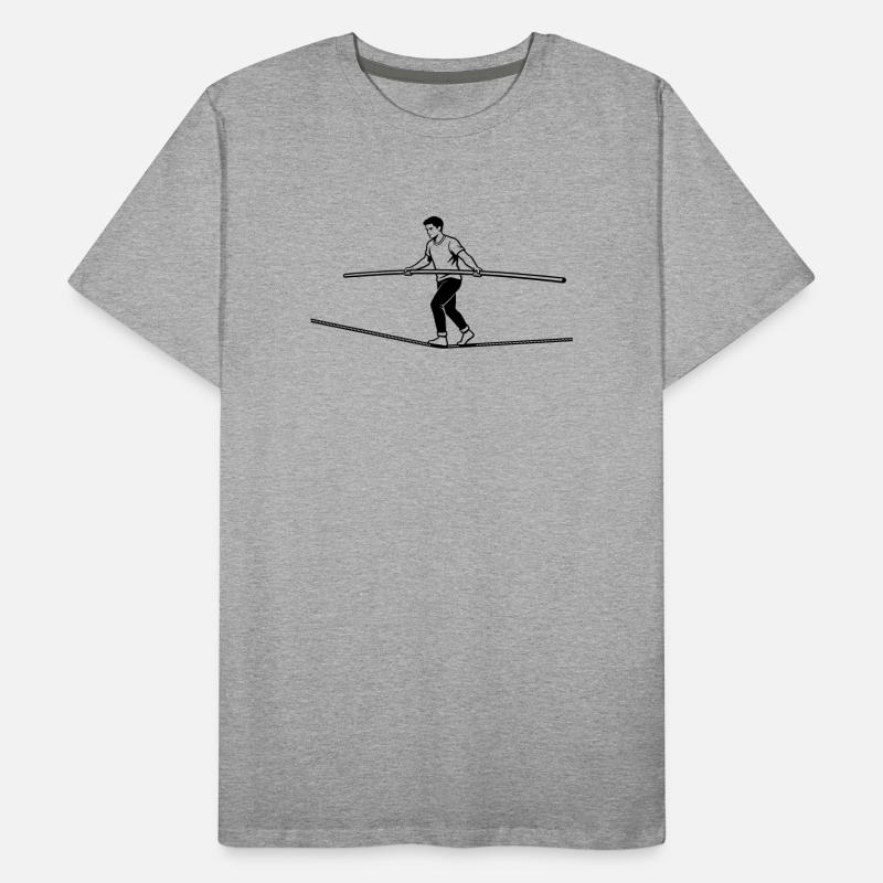 slackline T-shirt bio Premium Homme