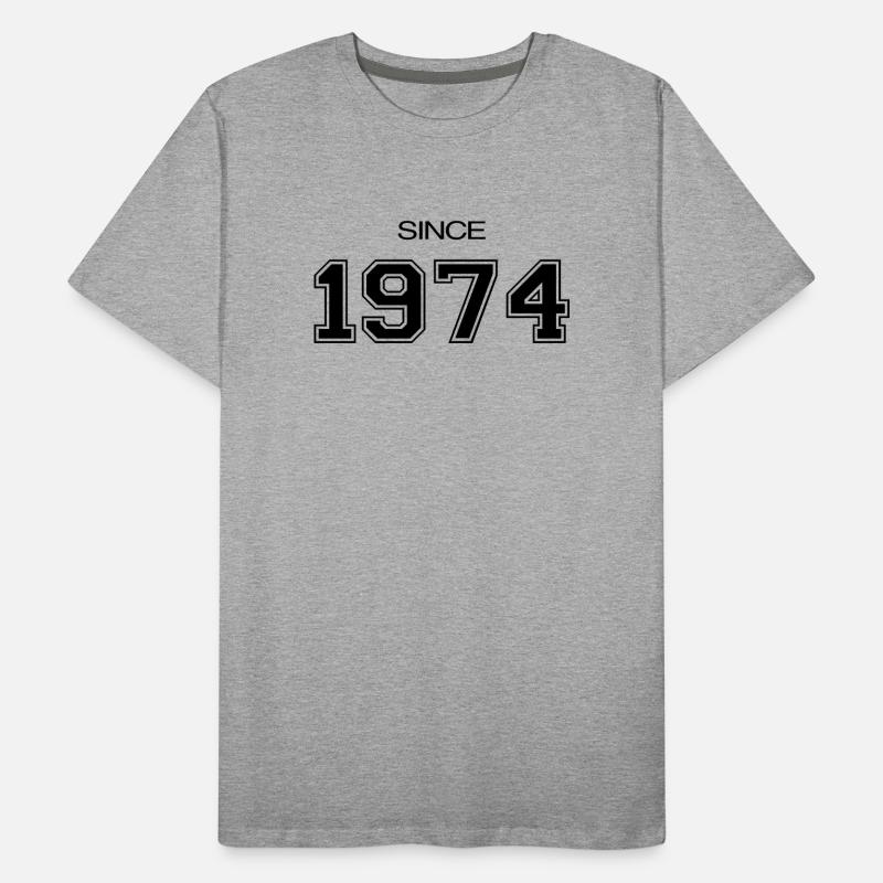 Birthday gift 1974 Men's Premium Organic T-Shirt