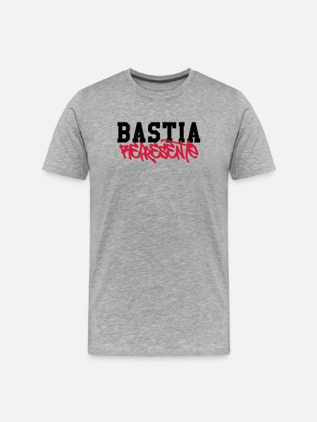 Bastia Représente - T-shirt bio Premium Homme - gris chiné
