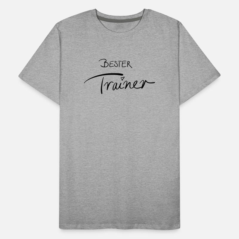 Bester Trainer Männer Premium Bio T-Shirt