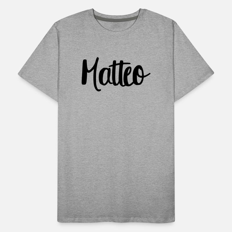 Matteo Männer Premium Bio T-Shirt