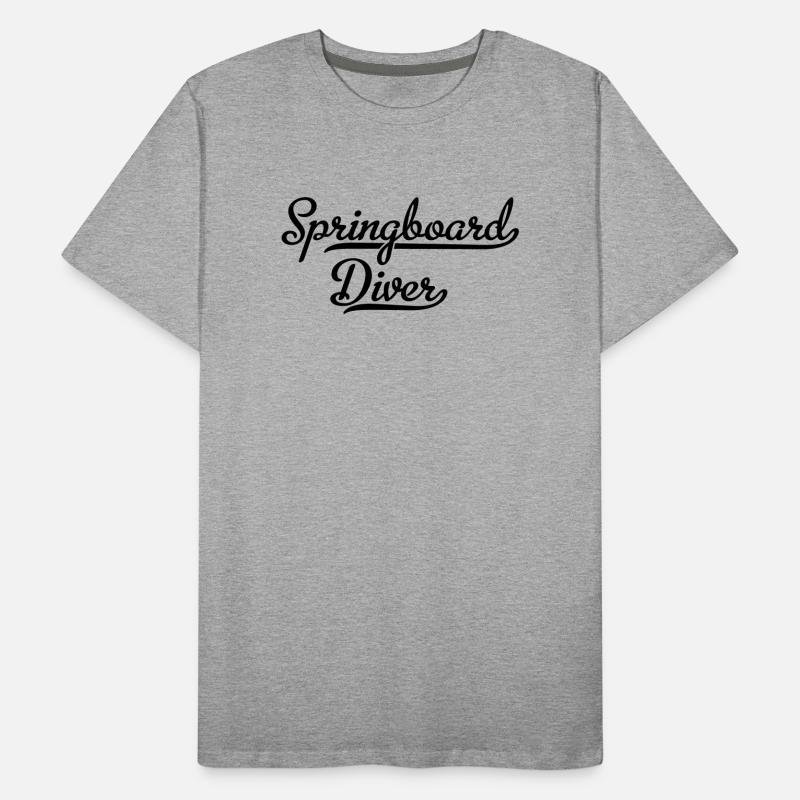 Diver Men's Premium Organic T-Shirt