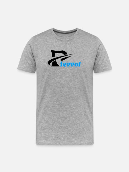 Pierrot - Men's Premium Organic T-Shirt - heather grey