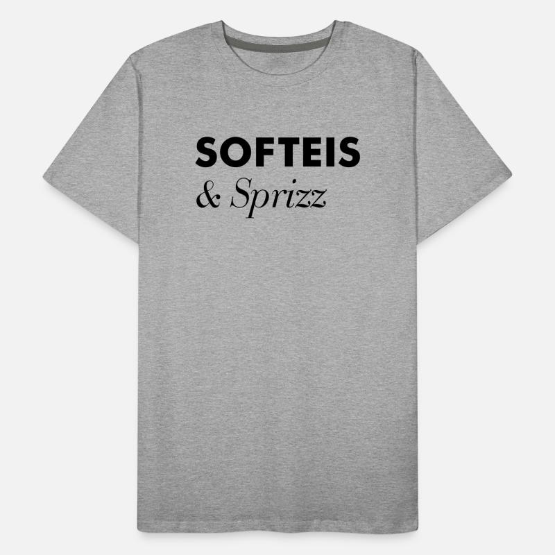 Softeis Sprizz Sommer Urlaub Männer Premium Bio T-Shirt