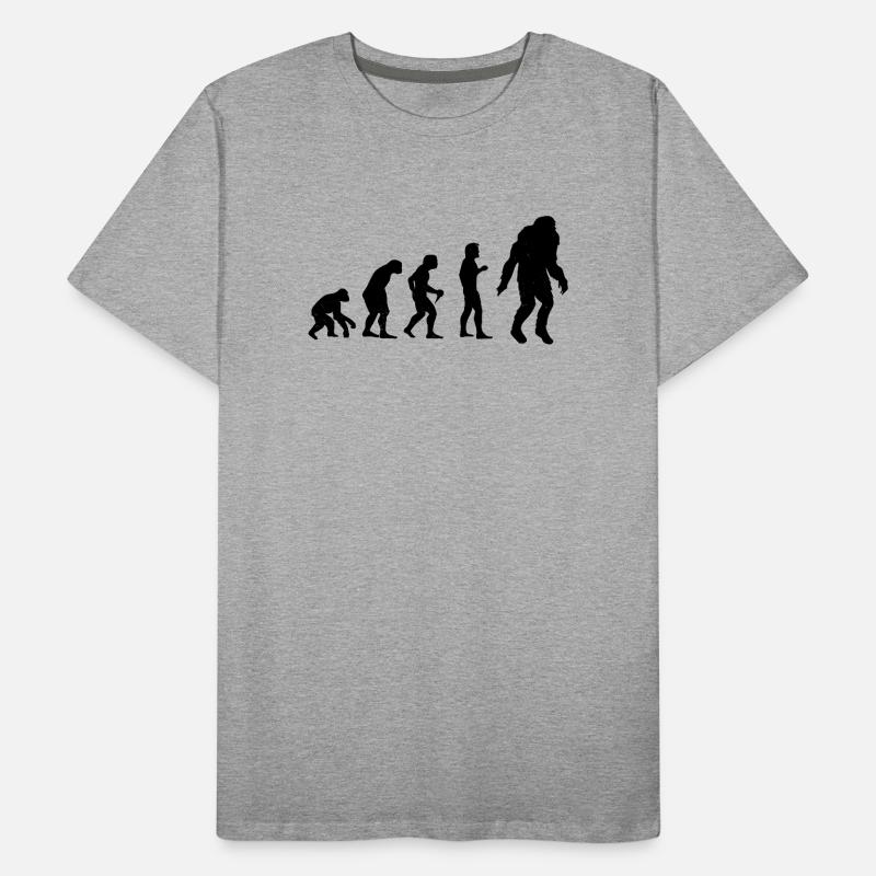 Bigfoot Sasquatch Cache-cache Dictons T-shirt bio Premium Homme
