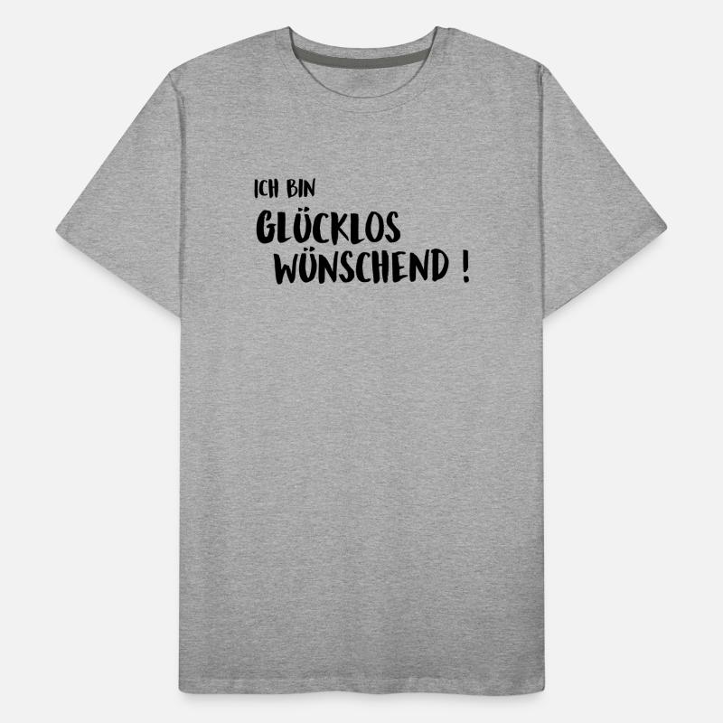 souhait malheureux T-shirt bio Premium Homme